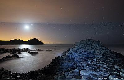 Moonlit Causeway Star Trails - Jan & Feb 2017